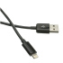 C-TECH kabel USB 2.0 Lightning (IP5 a vyšší) nabíjecí a synchronizační kabel, 1m, černý