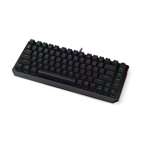 Endorfy herní klávesnice Thock 75% Red/ drátová / USB / red switch / mechanická / US layout / černá RGB