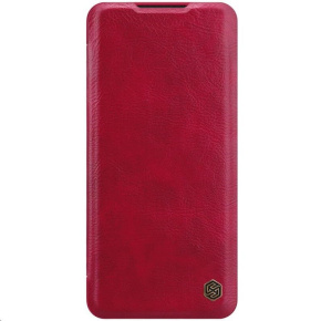 Nillkin Qin Leather Case pro Xiaomi Mi Note 10 / 10 Pro (Red)