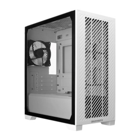 Cooler Master case Elite 301 Lite, mATX, Průhledná bočnice, 1x 120mm Fan, Bílá