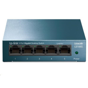 TP-Link LiteWave switch LS105G (5xGbE, fanless)