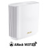 ASUS ZenWiFi XT9 1-pack Wireless AX7800 Tri-band Mesh WiFi 6 System, white