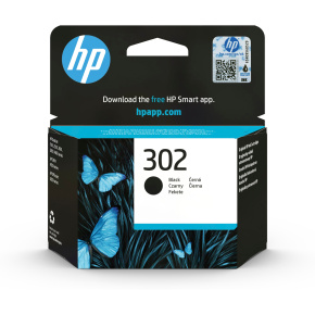 HP 302 Black Original Ink Cartridge, , F6U66AE (190 pages)