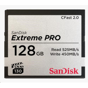 SanDisk CFAST 2.0 128GB Extreme Pro (525 MB/s VPG130)