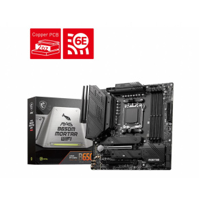 MSI MB Sc AM5 MAG B650M MORTAR WIFI, AMD B650, 4xDDR5, 1xDP, 1xHDMI, WI-FI, mATX