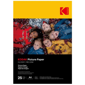 KODAK Photo High Gloss (180g/m2) A4 25 listů