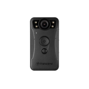 TRANSCEND osobní kamera DrivePro Body 30, 2K QHD 1440P, infra LED, 64GB paměť, Wi-Fi, Bluetooth, USB 2.0, IP67, černá