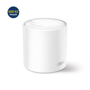 TP-Link Deco X60(1-pack) WiFi6 Mesh (AX5400, 2,4GHz/5GHz, 2xGbELAN/WAN)