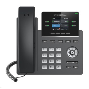 Grandstream GRP2612G SIP telefon [2 SIP účty, dual-band WiFi, 4 MPK tlačítek, 16 VPK]