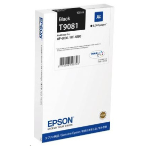 EPSON Ink čer WorkForce-WF-6xxx Ink Cartridge XL Black 100 ml