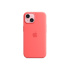 APPLE iPhone 15 Silicone Case with MagSafe - Guava