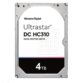 Western Digital Ultrastar® HDD 4TB (HUS726T4TALE6L4) DC HC310 3.5in 26.1MM 256MB 7200RPM SATA 512E SE (GOLD )