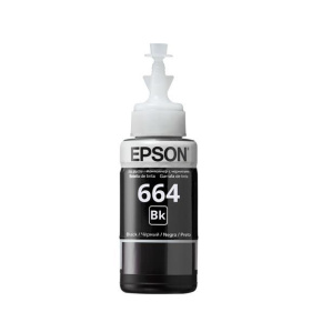 EPSON ink čer T6641 Black ink container 70ml pro L100/L200/L550/L1300/L355/365