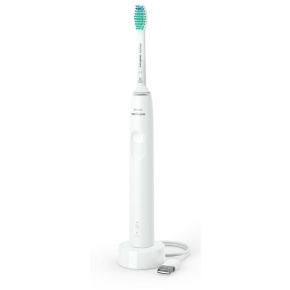 Philips Sonicare 3100 HX3671/13 elektrický zubní kartáček, 1 režim, časovač, tlakový senzor, bílý