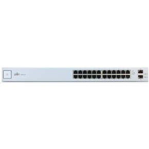 UBNT UniFi Switch US-24 [24xGigabit, ! bez PoE !, 2xSFP slot, non-blocking 26Gbps]