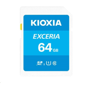 KIOXIA Exceria SD card 64GB N203, UHS-I U1 Class 10