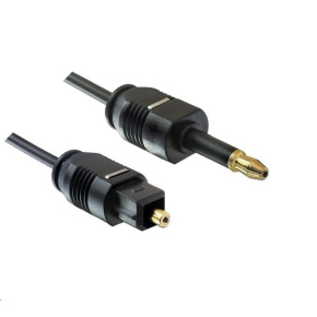 PREMIUMCORD Kabel 3,5mm mini Toslink - Toslink, OD:2.2mm, délka 1m