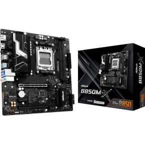 ASRock MB Sc AM5 B850M-X, AMD B850, 2xDDR5, 1xDP, 1xHDMI, mATX