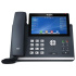 Yealink SIP-T48U IP telefon, 7" 800x480 barevný dotykový, 2x RJ45 10/100/1000, PoE, 16x SIP, 1x USB, bez adaptéru