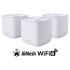 ASUS ZenWiFi XD4 Plus 3-pack white Wireless AX1800 Dual-band Mesh WiFi 6 System