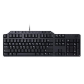 DELL Keyboard : US/Euro (QWERTY) DELL KB-522 Wired Business Multimedia USB Keyboard Black (Kit)