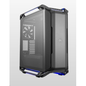 Cooler Master case Cosmos C700P Black, E-ATX, Průhledná bočnice, 3x 140mm Fan, Černá