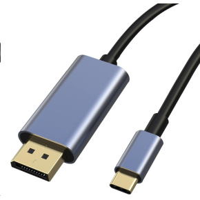 PremiumCord kabel USB-C na DisplayPort DP1.4 8K@60Hz a 4k@120Hz 2m