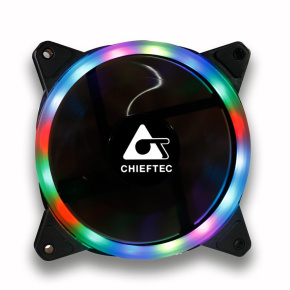 CHIEFTEC oboustranný prstencový větrák AF-12RGB s 6 pinovým konektor pro modely GL/GP