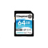 Kingston SDXC karta 64GB Canvas Go! Plus, R:170/W:90MB/s, Class 10, UHS-I, U3, V30