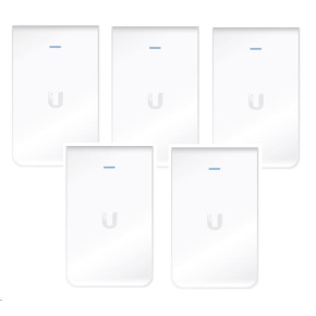 UBNT UniFi AP AC In Wall, 5-PACK [vnitřní AP, 2.4GHz(300Mbps)+5GHz(866Mbps), 2x2 MIMO, 802.11a/b/g/n/ac]