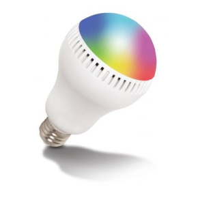 GOCLEVER hudební LED žárovka COLOR SOUND, Bluetooth