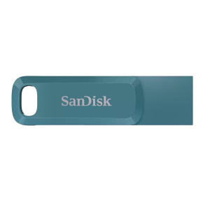 SanDisk Flash Disk 256GB Ultra Dual Drive Go, USB-C 3.2, Modrá