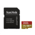 SanDisk MicroSDHC karta 32GB Extreme (100MB/s, Class 10 UHS-I V30, pro akční kamery) + adaptér