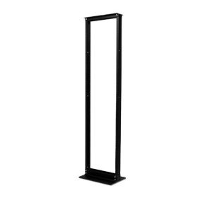 APC NetShelter 2 Post Rack 45U #12-24 Threaded Holes Black