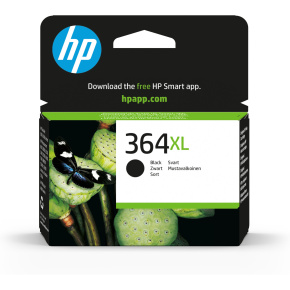 HP 364XL Black Ink Cart, 18 ml, CN684EE (550 pages)