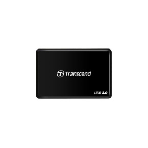 TRANSCEND Card Reader RDF2, USB 3.0, Black