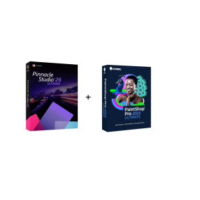 Pinnacle Studio Ultimate 26 + PaintShop Pro Ultimate promotion