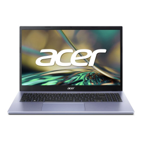 ACER NTB Aspire 3 (A315-59-32V1)-Core i3-1215U, 15.6",8 GB DDR4,512GB PCIe NVMe SSD,UHD Graphics,Windows 11 Home,Fialová