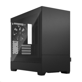 FRACTAL DESIGN skříň Pop Mini Silent Black TG Clear Tint, 2x USB 3.0, bez zdroje, mATX