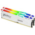 KINGSTON DIMM DDR5 32GB (Kit of 2) 5200MT/s CL36 FURY Beast Bílá RGB EXPO