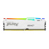 KINGSTON DIMM DDR5 16GB 6400MT/s CL32 Non-ECC FURY Beast RGB EXPO, Bílá