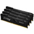 KINGSTON DIMM DDR4 128GB (Kit of 4) 2666MT/s CL16 FURY Beast Černá