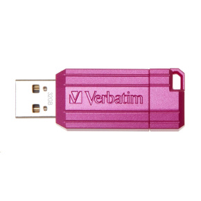 VERBATIM Flash Disk 32GB Hi-Speed Store 'n' Go, Pinstripe, USB 2.0, Hot růžová