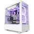 NZXT skříň H5 Elite edition / 3x120 mm (2xRGB) fan / USB 3.0 / USB-C 3.1 / průhledná bočnice i přední panel / bílá