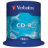 VERBATIM CD-R(100-Pack)Spindle/EP/DL/52x/700MB