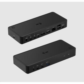 i-tec USB-C/Thunderbolt KVM dokovací stanice Dual Display + Power Delivery 65/100W