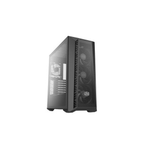 Cooler Master case MasterBox 520 Mesh Blackout, ATX, Průhledná bočnice, 4x 120mm Fan, 3-do-1 Fan Kabel, Černá