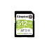 Kingston SDXC karta 512GB Canvas Select Plus (SDC) 100R 85W Class 10 UHS-I