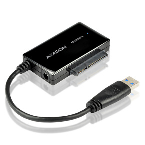 AXAGON ADSA-FP3, USB 5Gbps - SATA 6G, 3.5" HDD FASTport3 adaptér, vč. AC napáječe