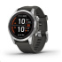 Garmin fenix® 7S Pro – Solar Edition, Silver / Black Band